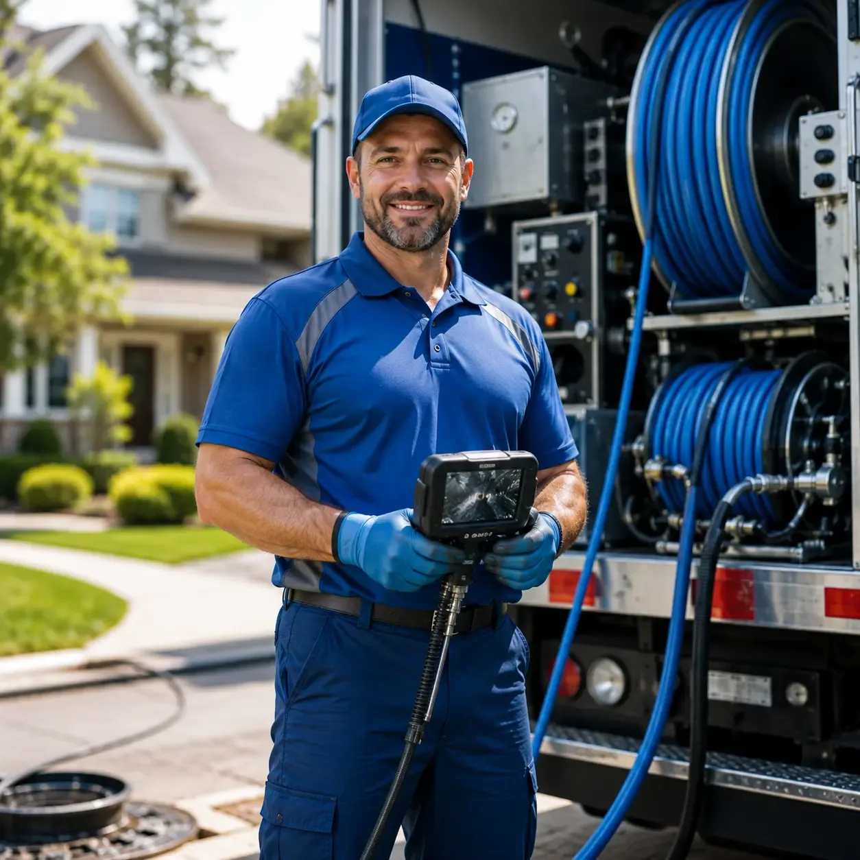 Local outdoor drain cleaning specialists in Armona, CA
